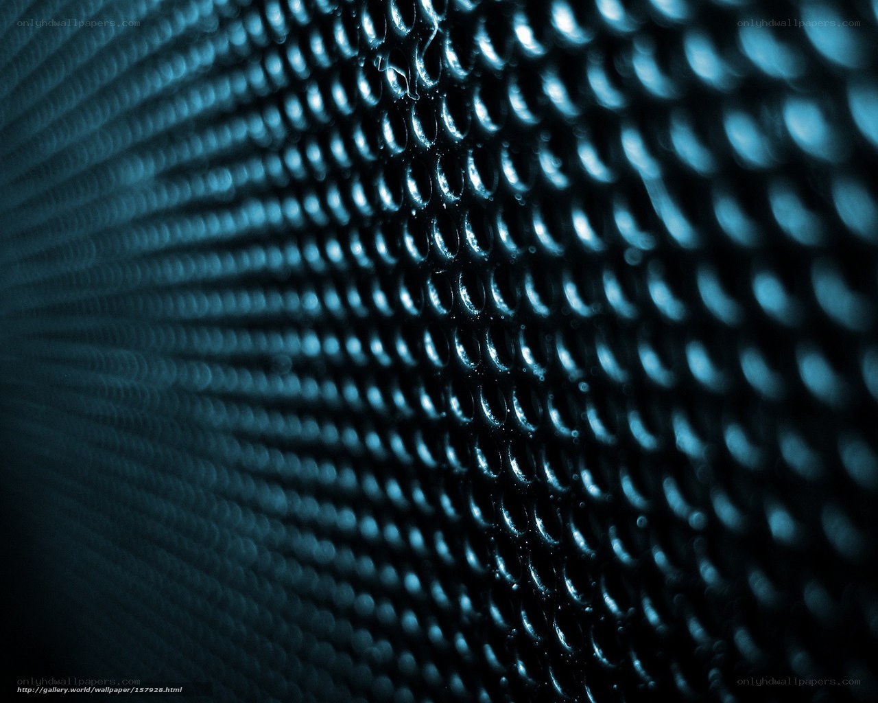 Blue textured surface close-up