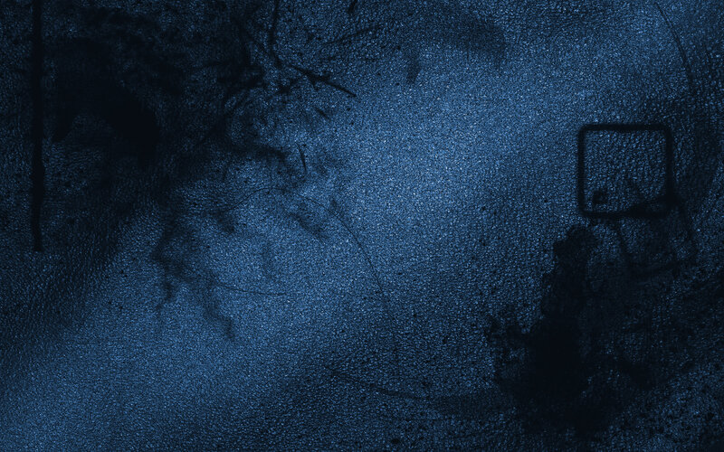 Blue Textured Surface — Dark, Abstract