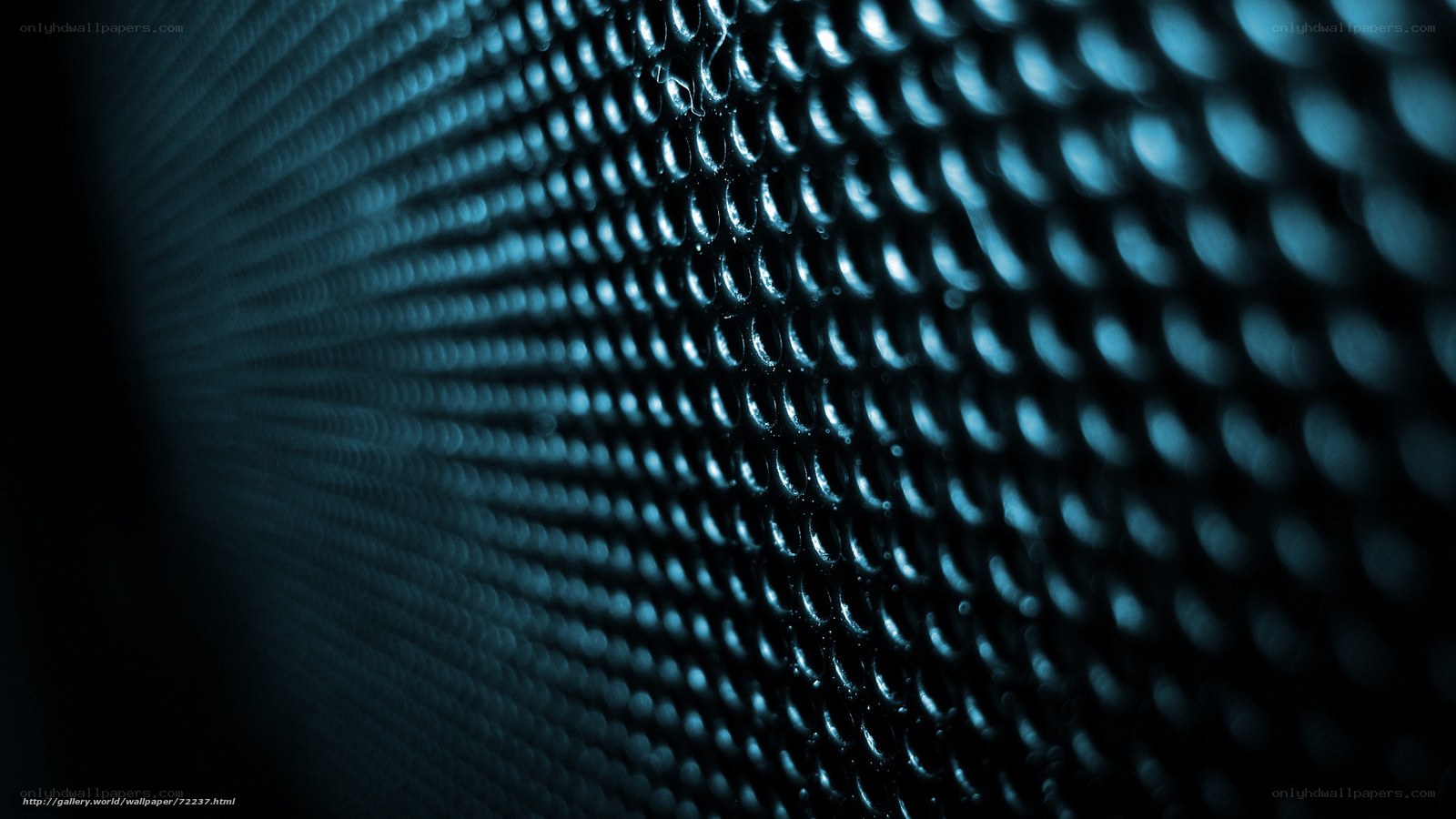 blue textured surface