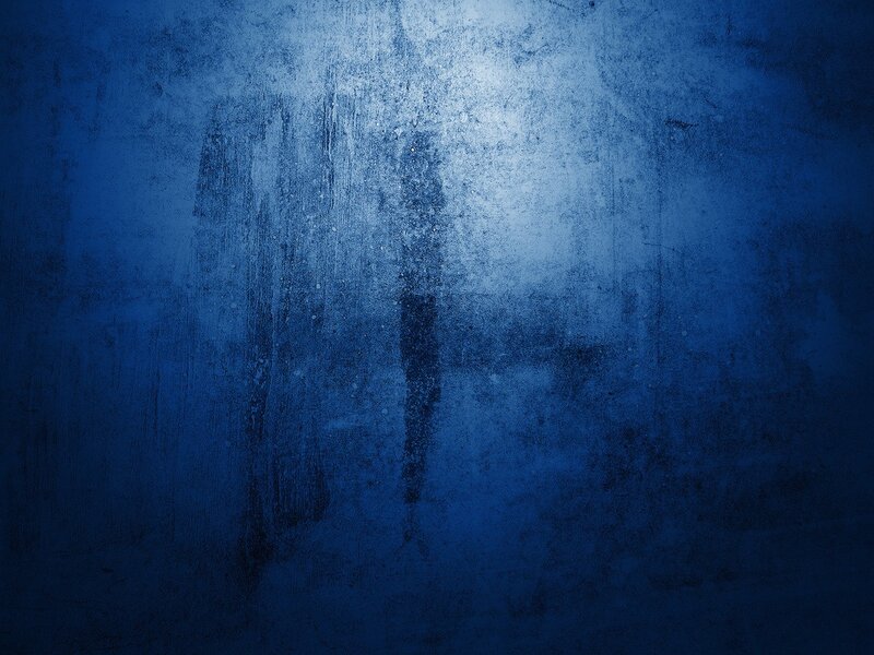 Blue Textured Wall — Dark, Abstract