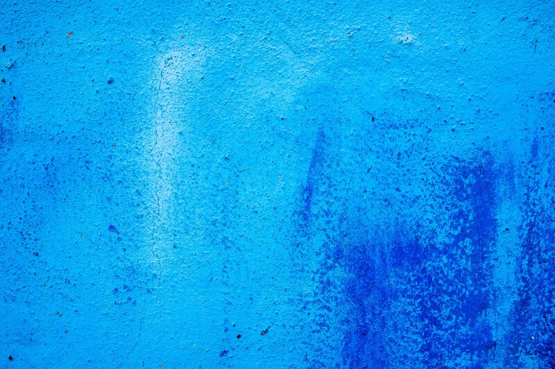 blue textured wall surface