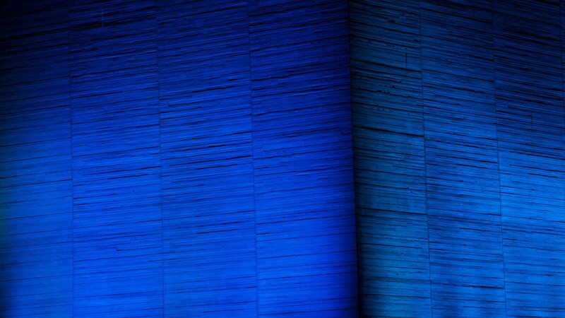 Blue Textured Wall