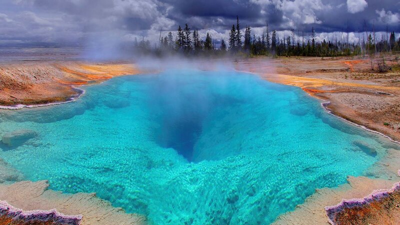 Blue Thermal Pool