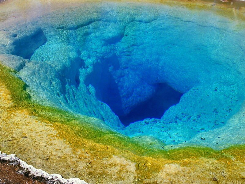 Blue Thermal Spring