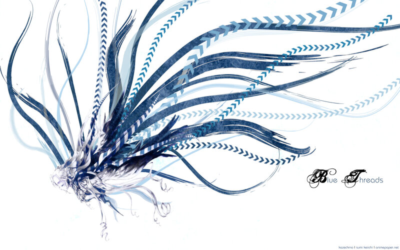 Blue Threads Artwork