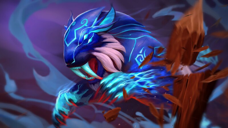 Blue Tiger-like Creature