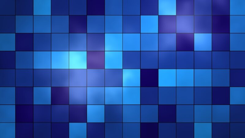 Blue Tile Pattern — Abstract