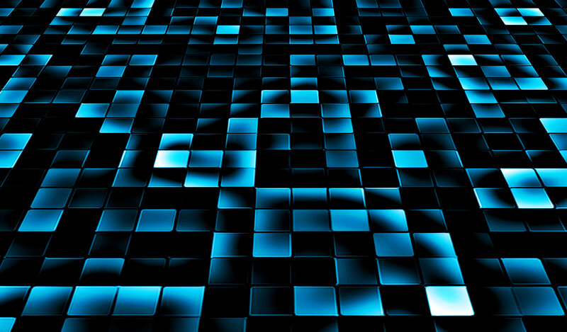 blue tile pattern background