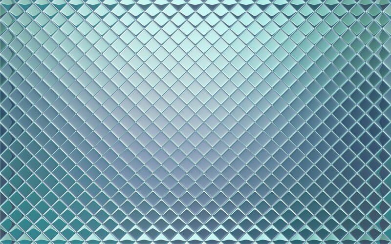 Blue Tile Pattern — Calm, Abstract