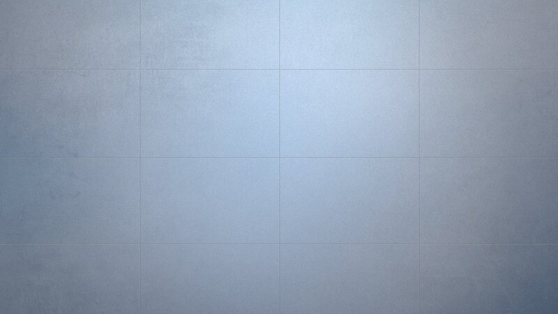 blue tiled wall surface