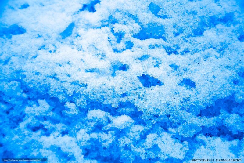 blue-tinted snow texture