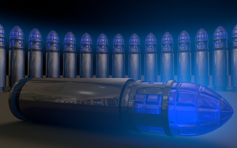 Blue-tipped Bullets