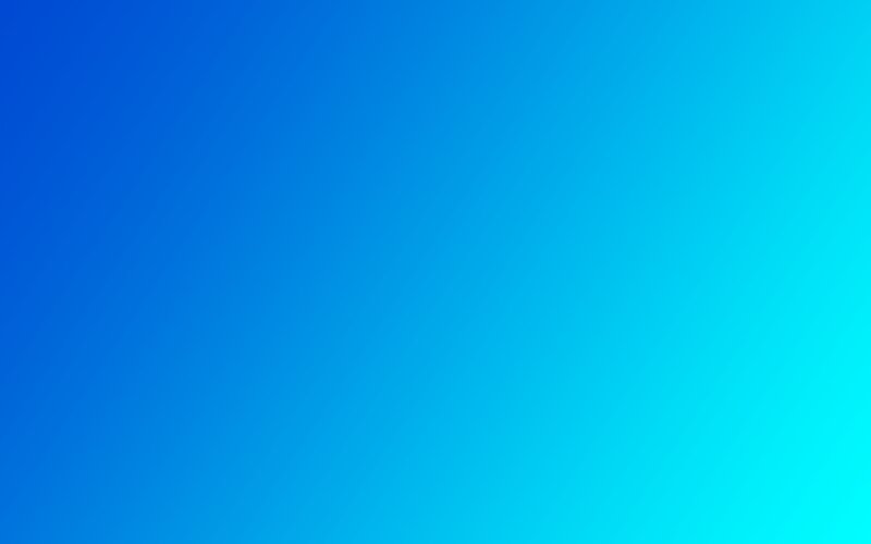 Blue to Cyan Gradient — Calm