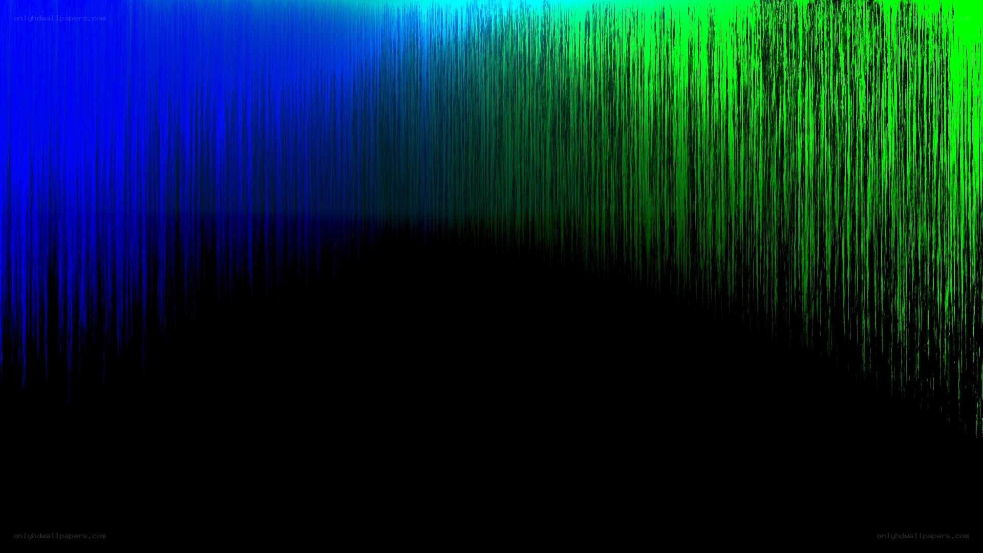 blue to green gradient lines