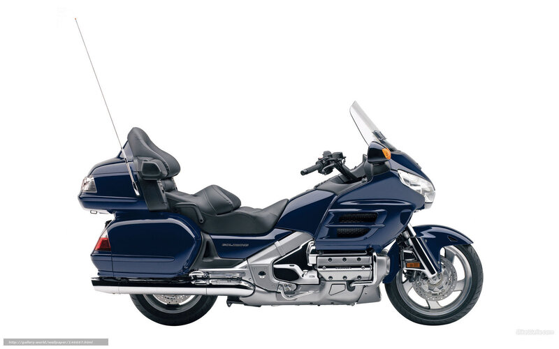 blue touring motorcycle
