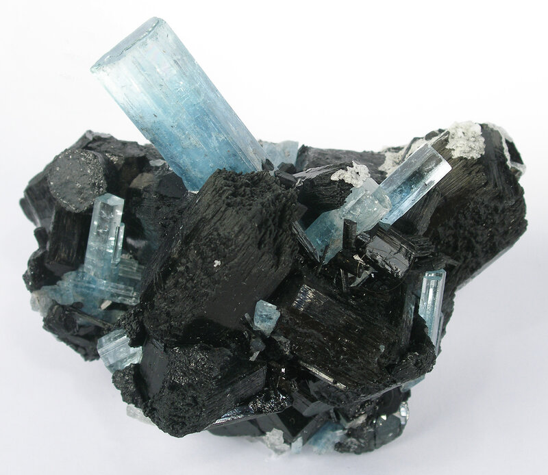 Blue Tourmaline Crystals