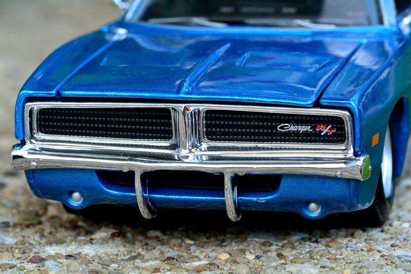 Blue Toy Car Front