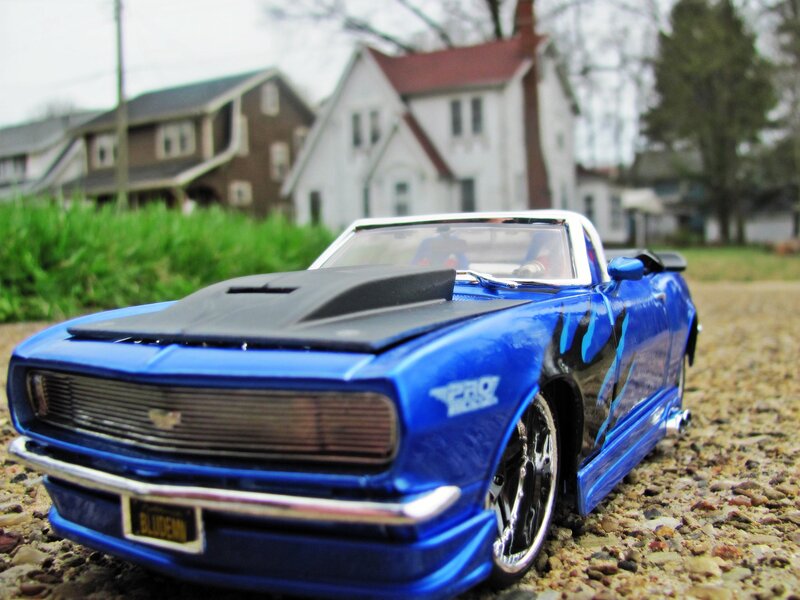 Blue Toy Car