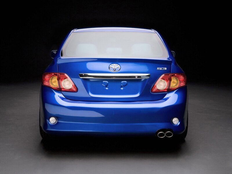 blue toyota corolla s3