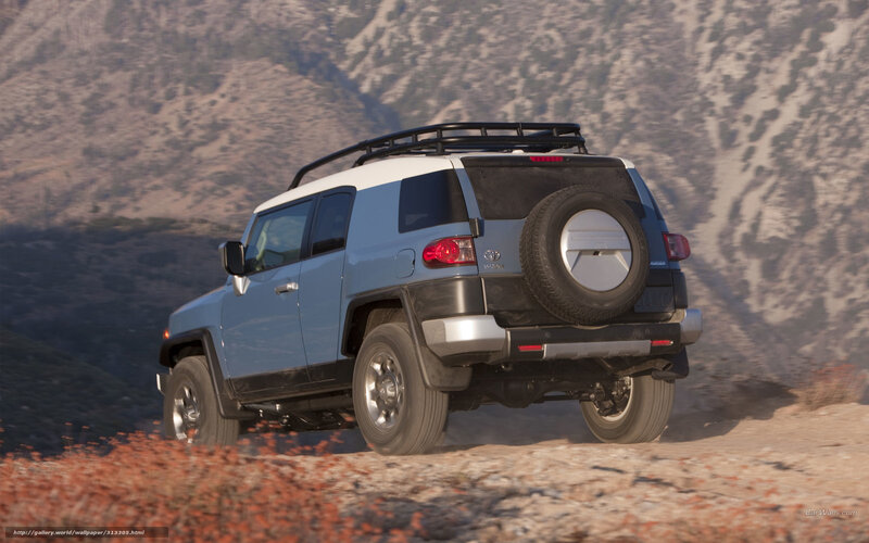 Blue Toyota Fj Cruiser — Adventurous