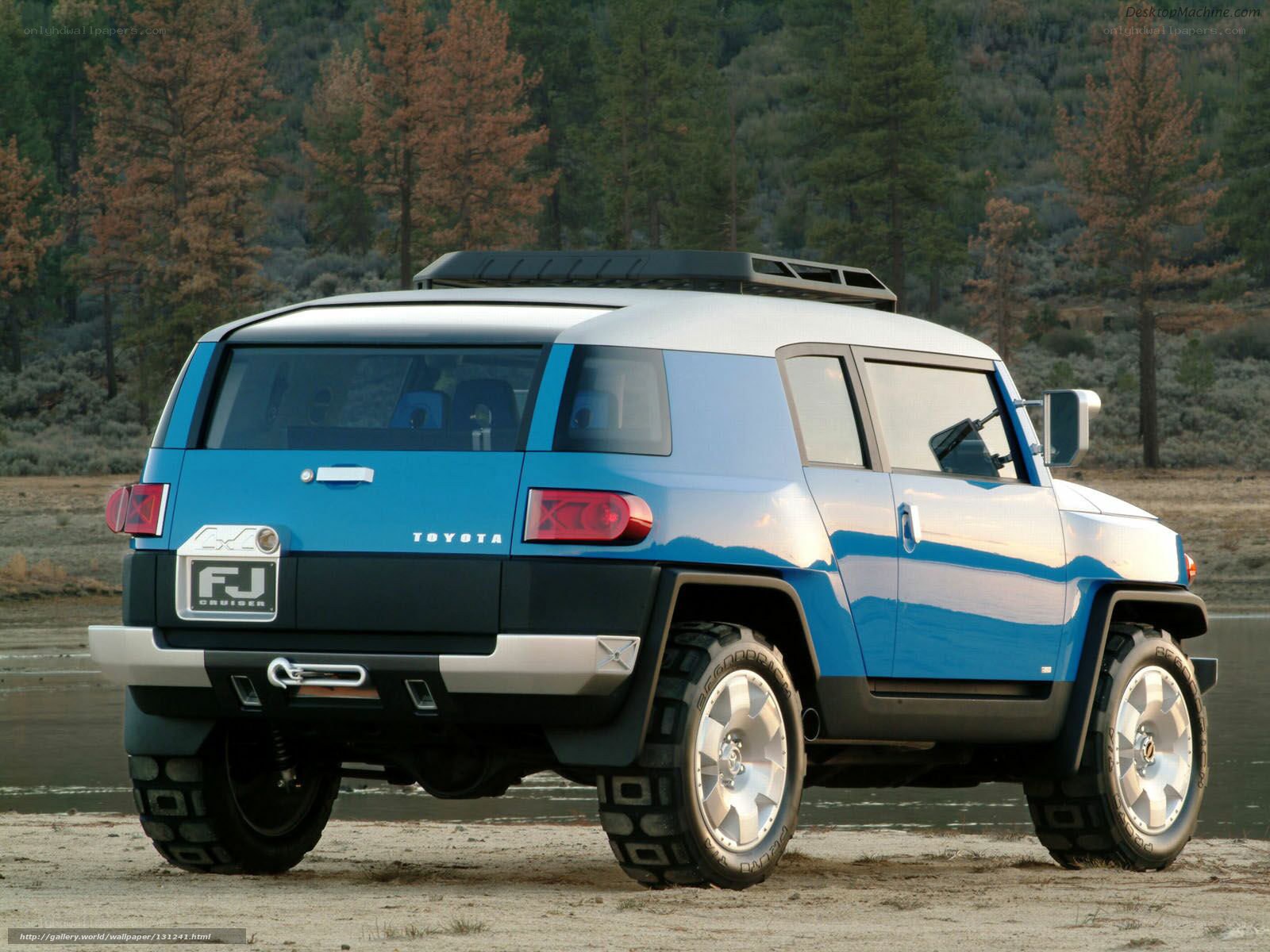 Blue Toyota FJ Cruiser concept