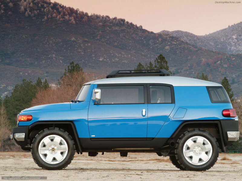 Blue Toyota Fj Cruiser — Serene