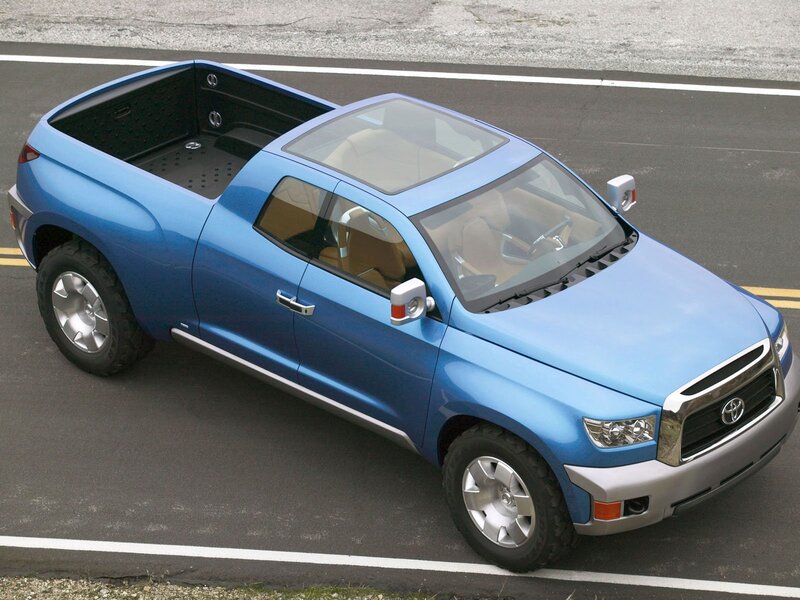 Blue Toyota pickup concept