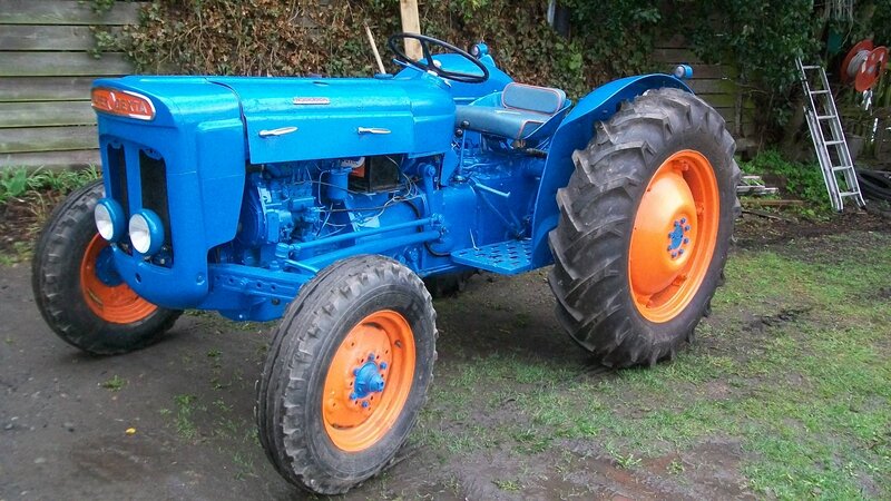 Blue Tractor