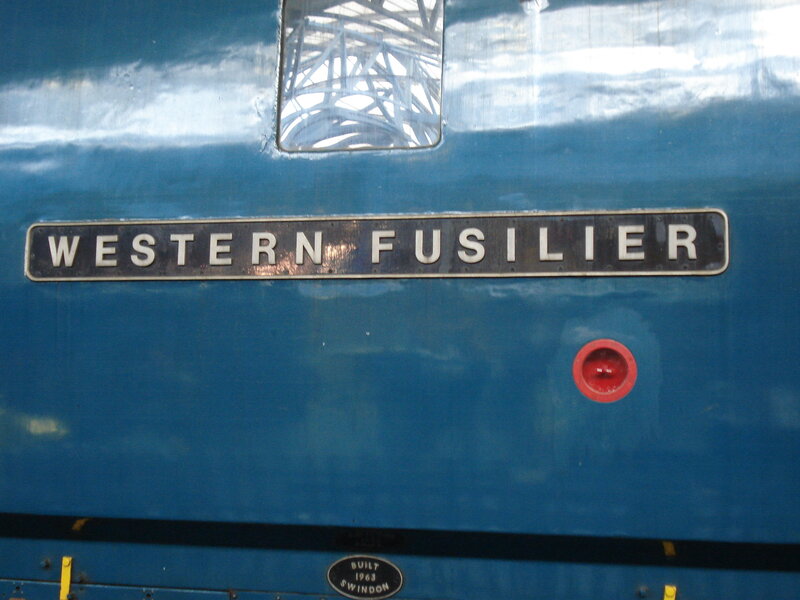Blue Train Front