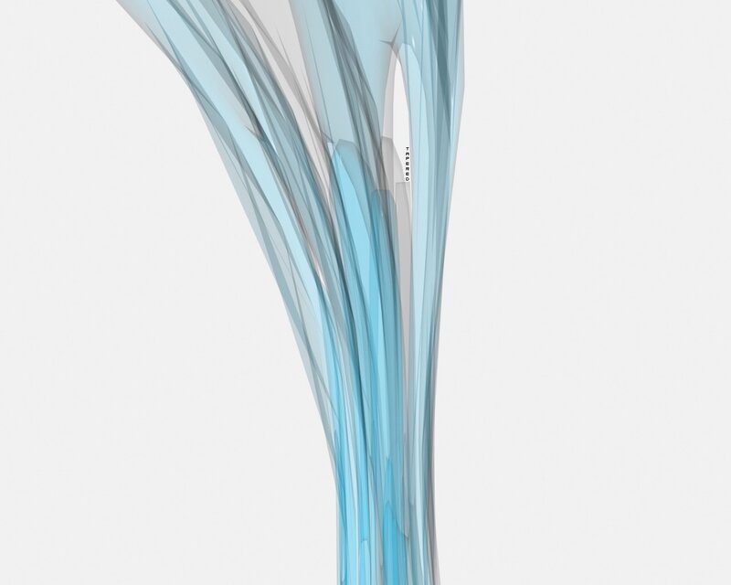Blue Translucent Tubes