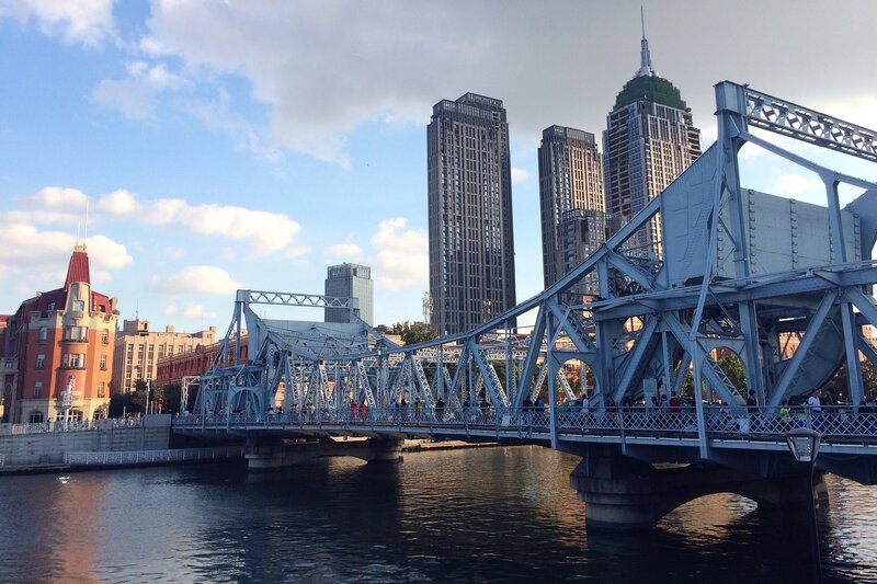 Blue Truss Bridge — Urban