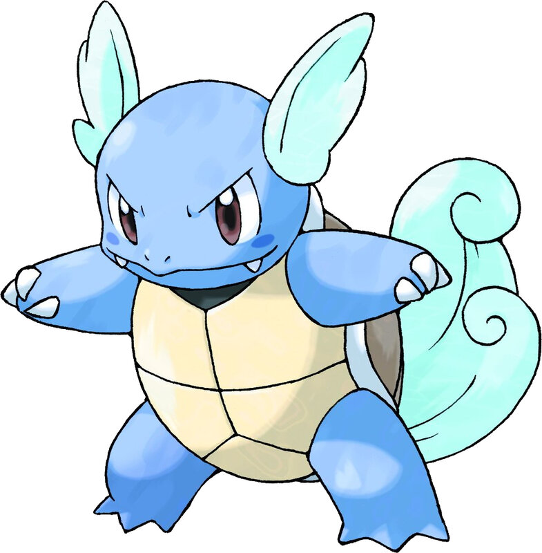 Blue Turtle-like Creature — Playful
