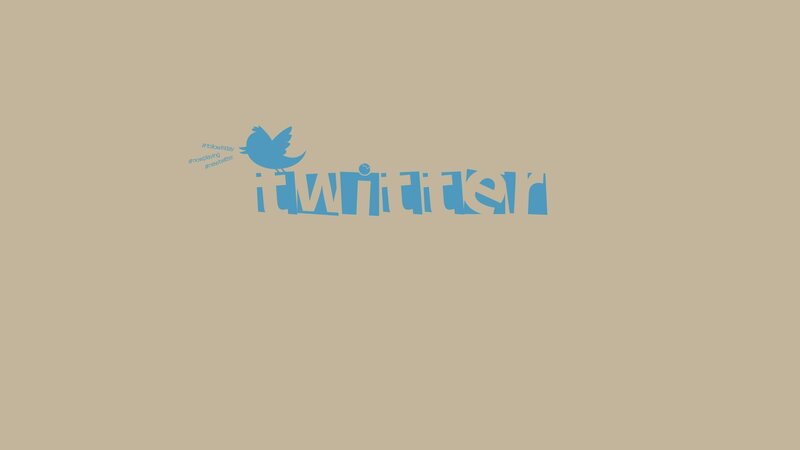 Blue Twitter Logo