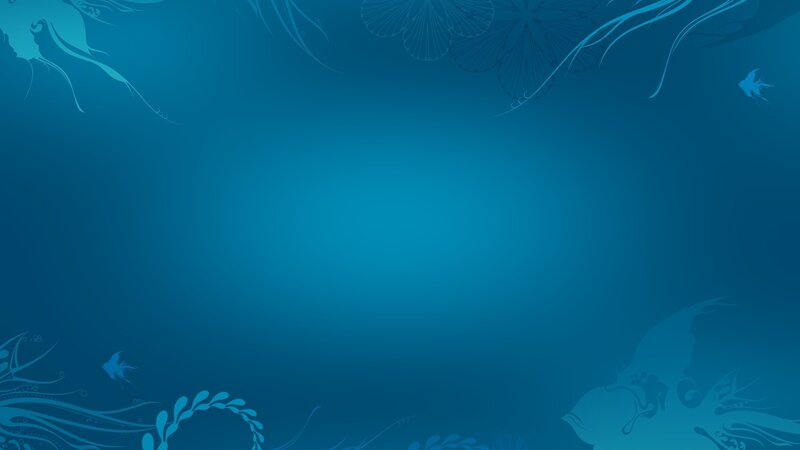 Blue Underwater Scene — Serene