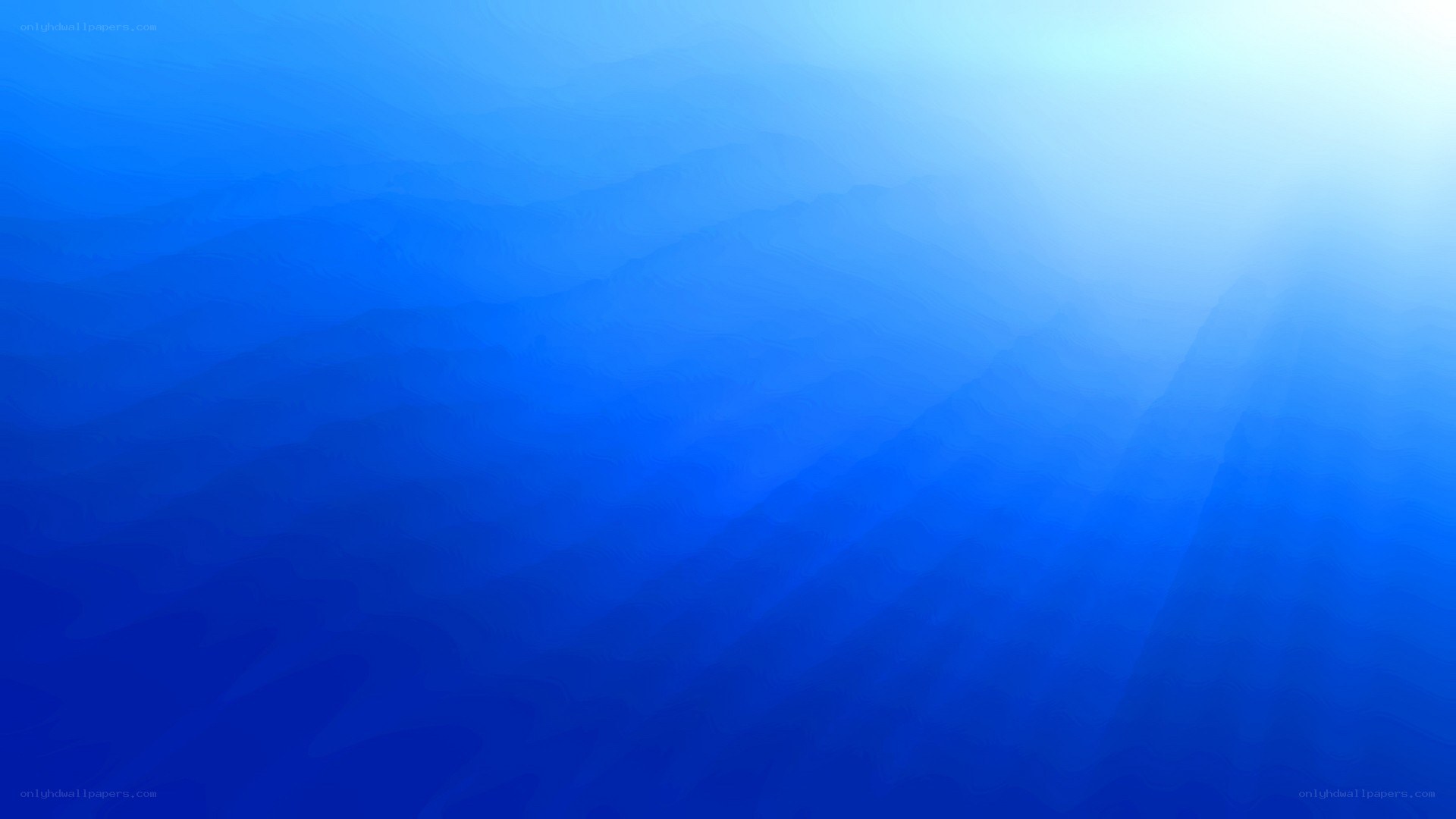 blue underwater scene