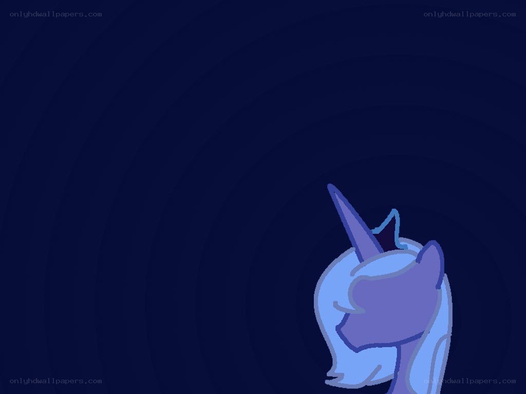 blue unicorn in dark tunnel