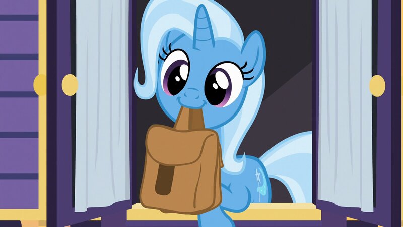 Blue Unicorn Pony — Calm