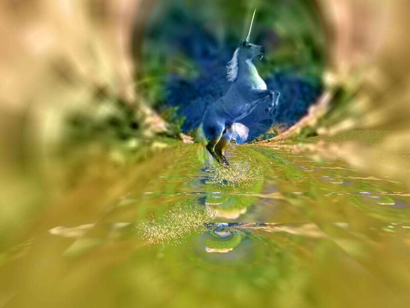 Blue Unicorn Rearing