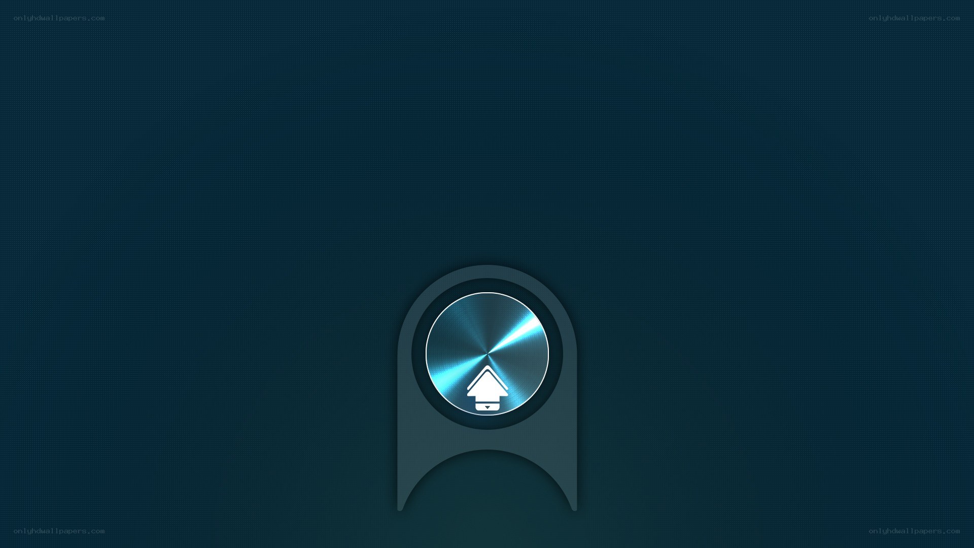 blue upload button icon