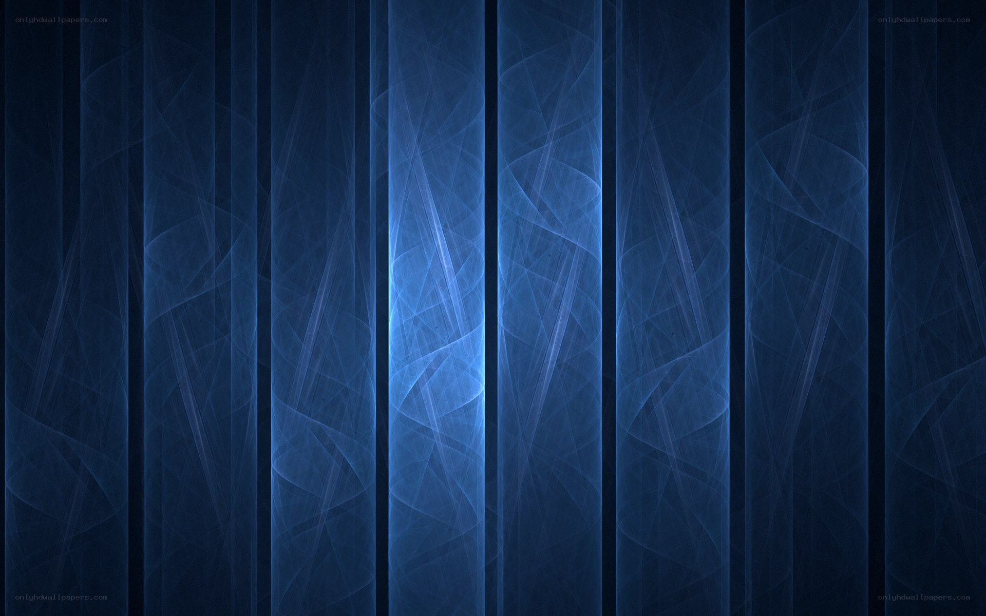 blue vertical light streaks