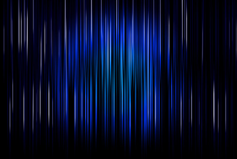 blue vertical light streaks
