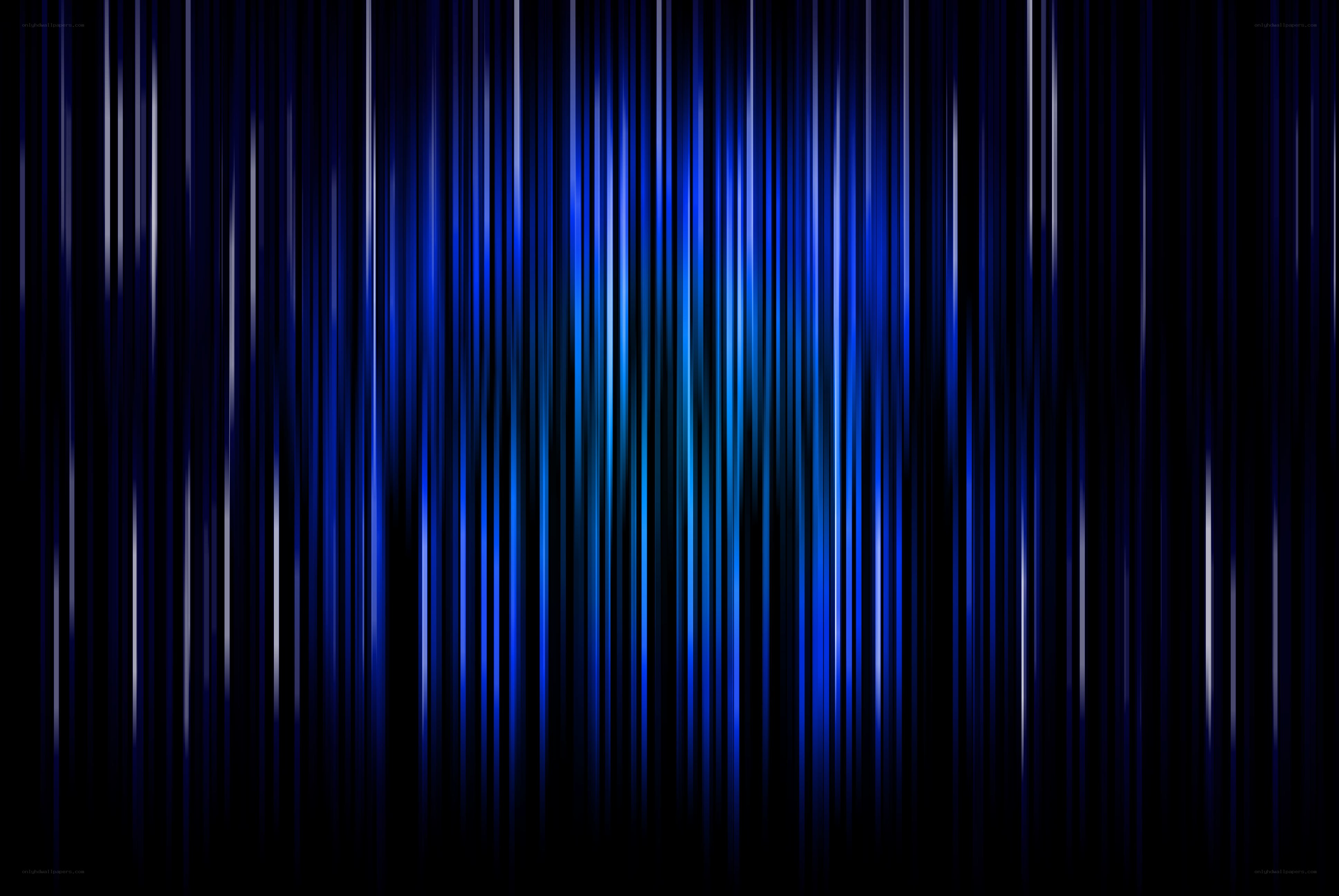blue vertical light streaks