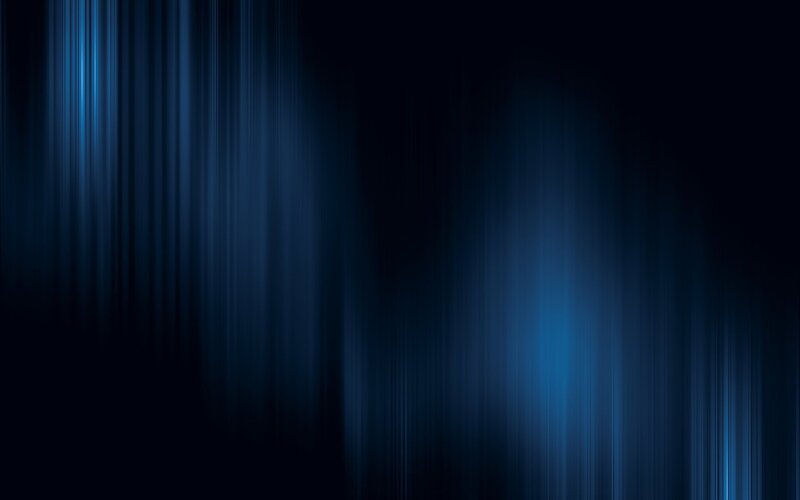 Blue Vertical Light Streaks — Black