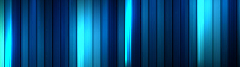 blue vertical light stripes