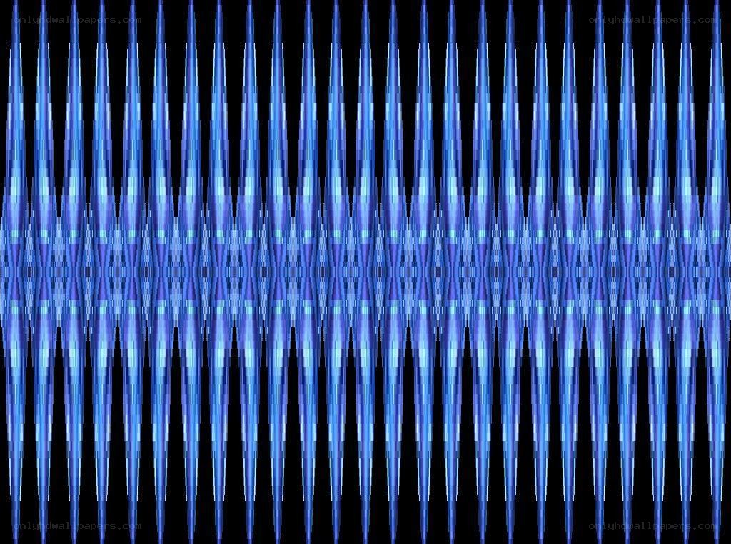blue vertical wave pattern