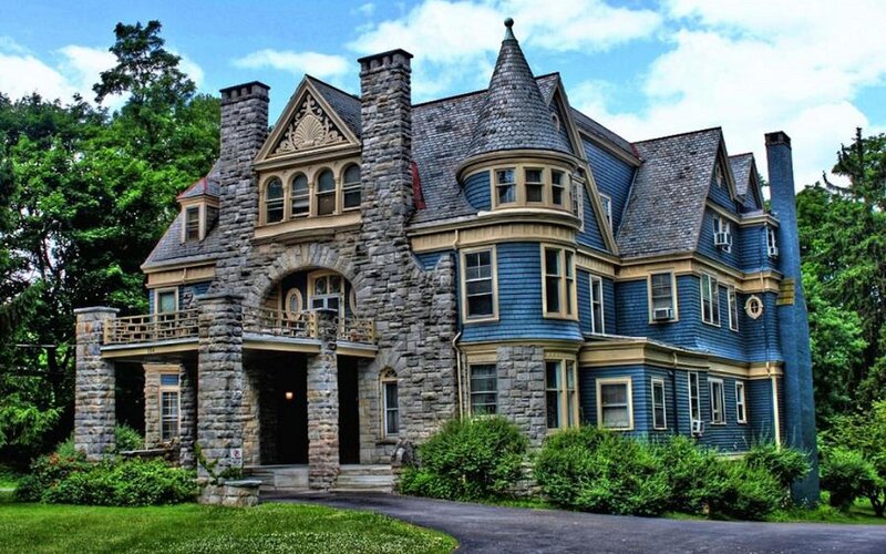 Blue Victorian House — Serene