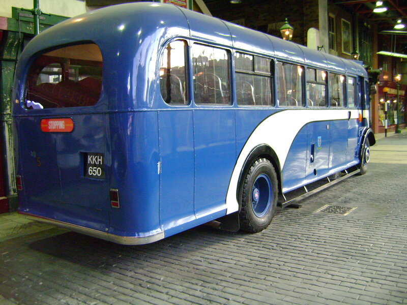 Blue Vintage Bus — Calm