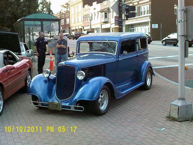 Blue Vintage Car — Casual