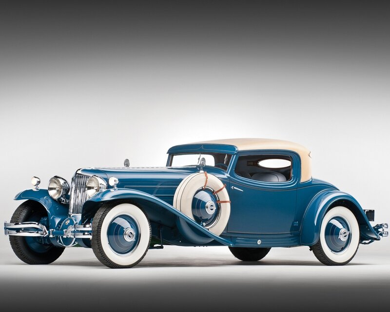 Blue Vintage Car — Classic