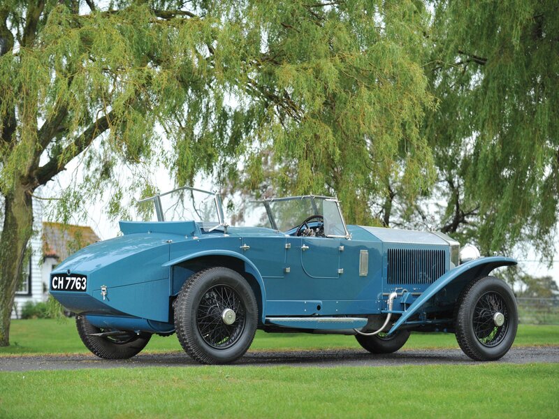 Blue Vintage Car — Serene, Afternoon, Photograph, Tree, Grass